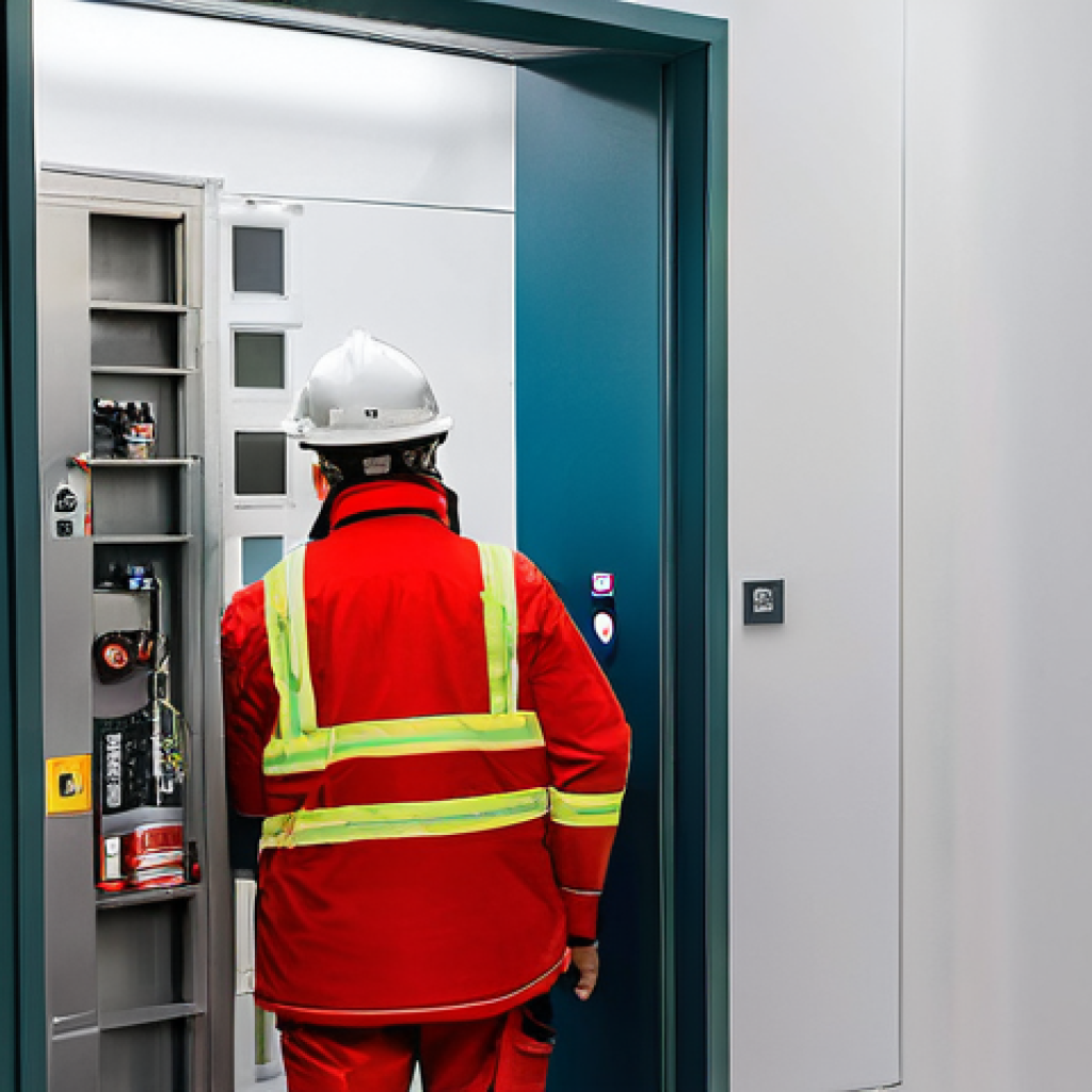 화재안전관리기술자의 주요 직무 분석 - **"The Silent Guardian in a Portuguese Commercial Hub"**
    A highly detailed, professional photogr...