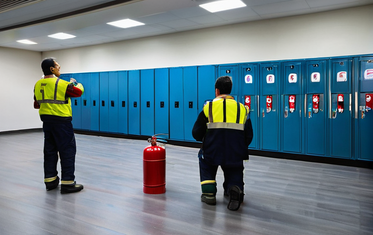화재안전관리기술자의 주요 직무 분석 - **"The Silent Guardian in a Portuguese Commercial Hub"**
    A highly detailed, professional photogr...