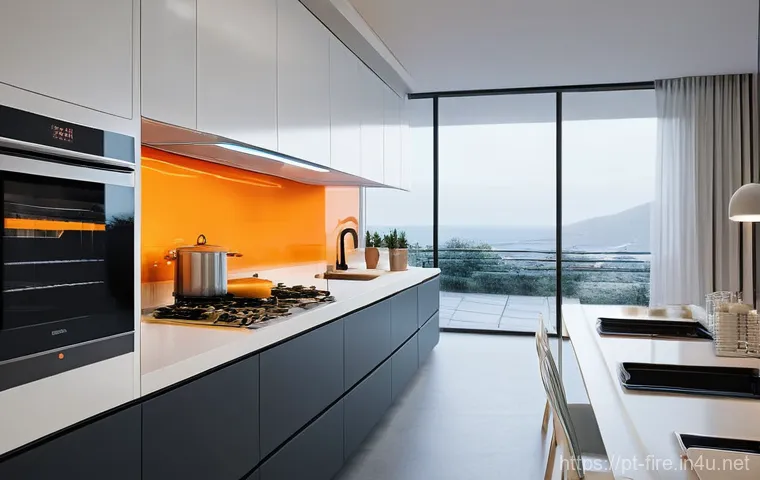 화재안전관리 실무와 디지털 기술 활용 - **Prompt 1: The Silent Guardians of Prevention**
A futuristic, panoramic view of a modern Portug...