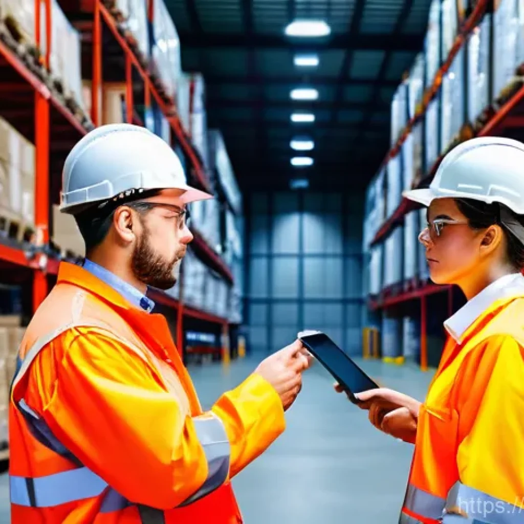 화재안전관리 직무에서의 목표 달성 전략 - **Prompt:** A diverse team of fire safety professionals, dressed in full, modern safety workwear inc...