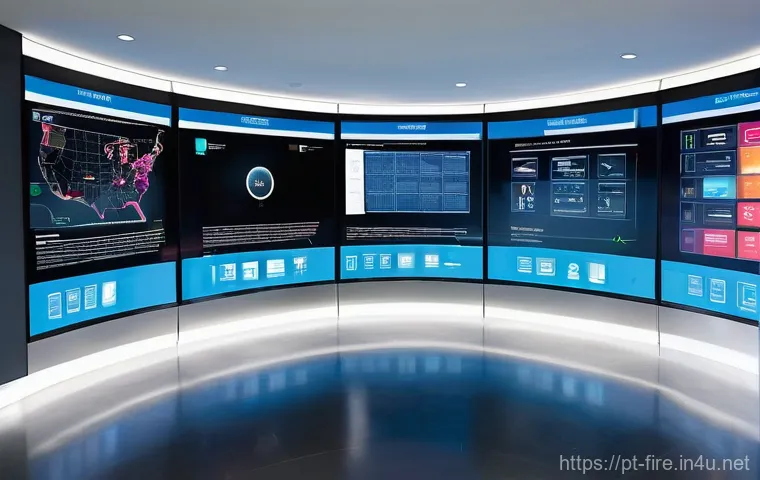 화재안전관리 실무와 관련된 최신 법령 요약 - **Prompt 1: Advanced Fire Safety Control Center**
    "A sleek, futuristic fire safety control cente...
