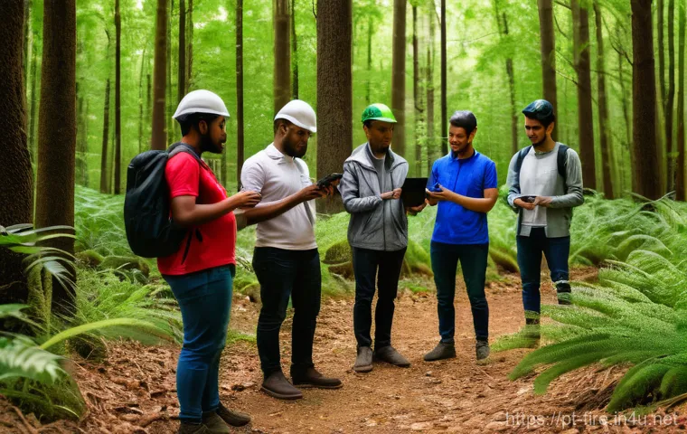 화재안전관리 실무에서 중요한 기술적 변화 - **Prompt:** A dynamic scene depicting advanced fire suppression in a picturesque, traditional Portug...