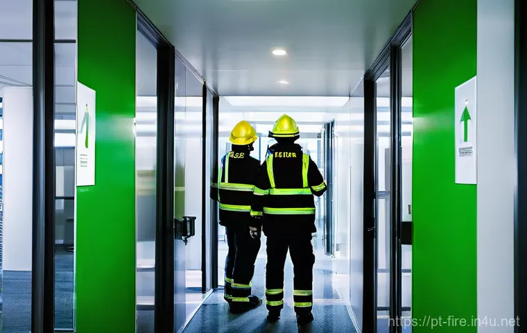 화재안전관리 실무에서의 문제 해결 역량 - **Image Prompt: Integrated Fire Detection Control Center in Porto**
    A sleek, modern fire safety ...