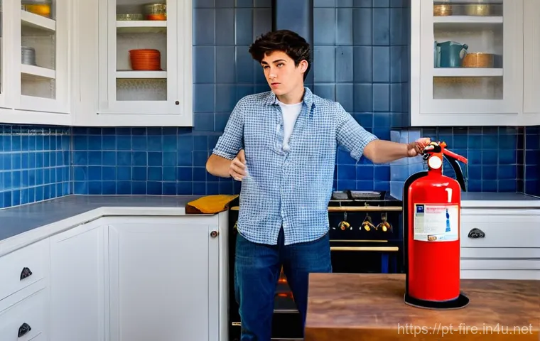 화재안전관리 직무에서 자주 발생하는 실수 - **Prompt 1: Kitchen Catastrophe Averted (or Almost)**
**Description:** A slightly rustic, yet co...