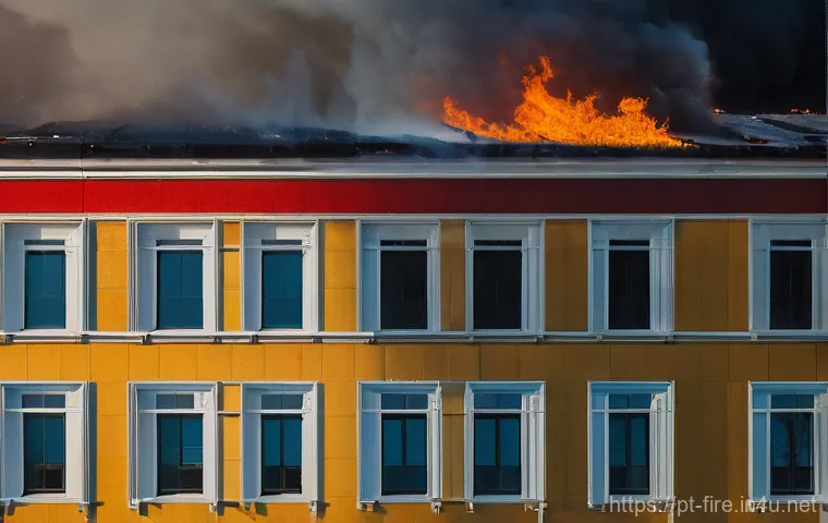 화재안전관리 실무에서의 최신 트렌드 - Here are three detailed image prompts in English, designed to be appropriate for a 15+ age group and...