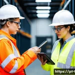 화재안전관리 실무에서의 문제 해결 전략 - **Prompt:** A diverse team of fire safety professionals, including men and women of various ages, me...